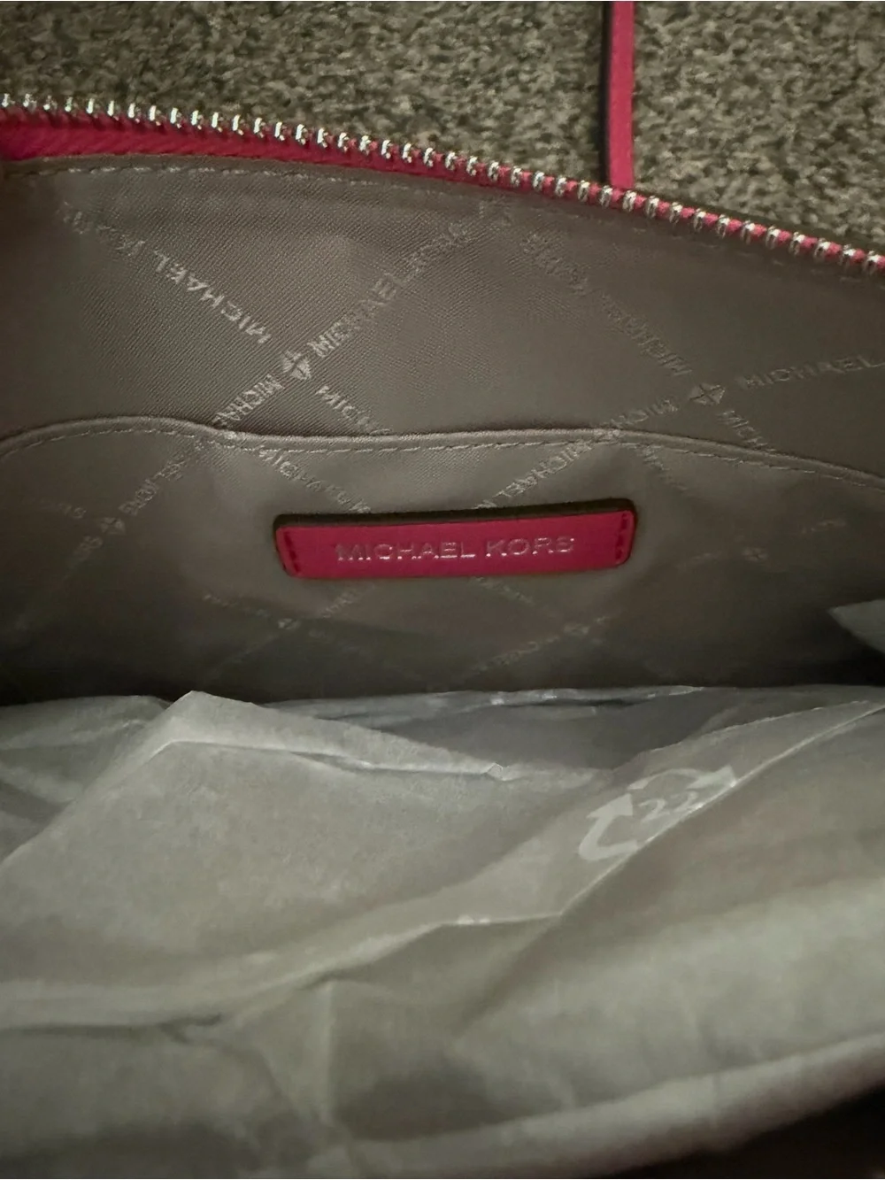 Michael Kors Pink Signature Crossbody Bag NWT
